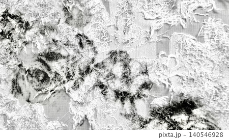 monochrome distressed fabric texture showcases abstract tufted wool embroidery on woven linen cloth in macro detail monochrome distressed fabric texture showcases abstract tufted wool embroidery on woven linen cloth in macro detail 140546928