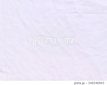 seamless plain white cotton fabric texture with soft natural creases for sustainable clothing design and minimalist background 140546943