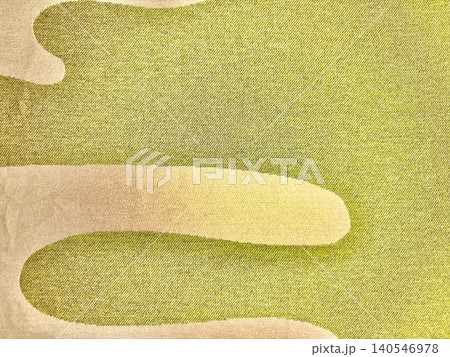 macro chartreuse woven textile reveals fluid beige amoeba shape highlighting tactile retro aesthetic macro chartreuse woven textile reveals fluid beige amoeba shape highlighting tactile retro aesthetic 140546978