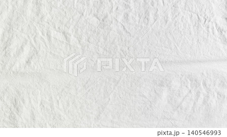 pure white linen textile displays authentic wrinkled organic cotton weave background pure white linen textile displays authentic wrinkled organic cotton weave background 140546993