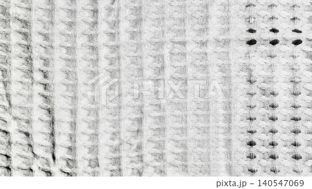 white waffle weave fabric texture background reveals textured cotton material with grid pattern for lifestyle design white waffle weave fabric texture background reveals textured cotton material with grid pattern for lifestyle design 140547069