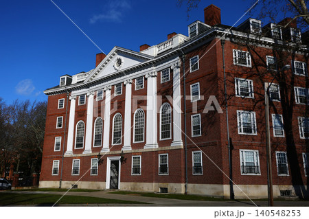 Cityscape of Boston with Modern and Historic Buildings 140548253
