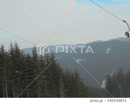 Majestic scenery in Czech mountains showing several hills im various distances Majestic scenery in Czech mountains showing several hills im various distances 140548651