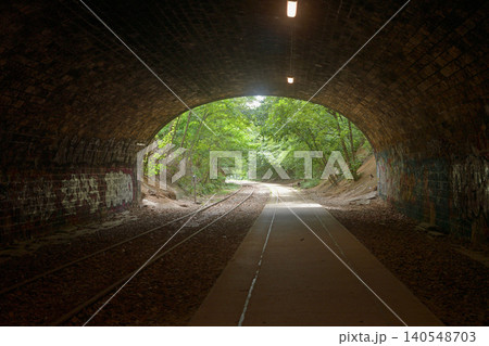 パリ17区のプティット・サンチュールの鉄道トンネルと廃線跡(2026年6月12日) パリ17区のプティット・サンチュールの鉄道トンネルと廃線跡(2026年6月12日) 140548703