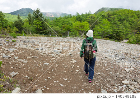 三方コマクサ園付近のガレ場 長野県東御市 三方コマクサ園付近のガレ場 長野県東御市 140549188