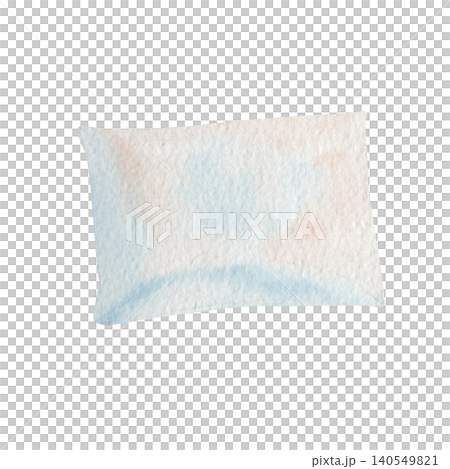Watercolor decorative pillow illustration isolated on black. Hand painted soft blue cushion in pastel tones. Cozy home decor element ideal for interior designs, nursery art, stationery and branding Watercolor decorative pillow illustration isolated on black. Hand painted soft blue cushion in pastel tones. Cozy home decor element ideal for interior designs, nursery art, stationery and branding 140549821