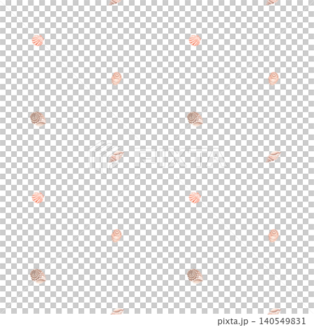 Minimal watercolor coastal seamless pattern with scattered shells on white background. Delicate beach-inspired design for fabric, wallpaper, stationery, wrapping paper, nursery decor. Soft pastel Minimal watercolor coastal seamless pattern with scattered shells on white background. Delicate beach-inspired design for fabric, wallpaper, stationery, wrapping paper, nursery decor. Soft pastel 140549831