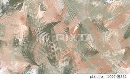 Abstract textured background with sage green and terracotta brushstrokes Abstract textured background with sage green and terracotta brushstrokes 140549881