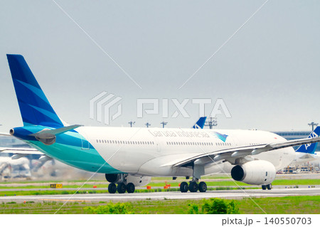 成田空港 旅客機イメージ・ガルーダ・インドネシア航空 140550703