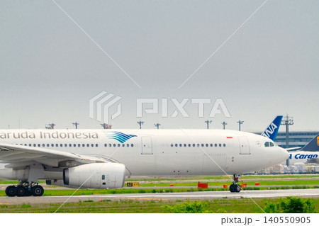 成田空港 旅客機イメージ・ガルーダ・インドネシア航空 成田空港 旅客機イメージ・ガルーダ・インドネシア航空 140550905
