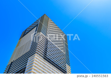 東京 江東区 豊洲の都市風景 ブランズタワー豊洲 東京 江東区 豊洲の都市風景 ブランズタワー豊洲 140551563