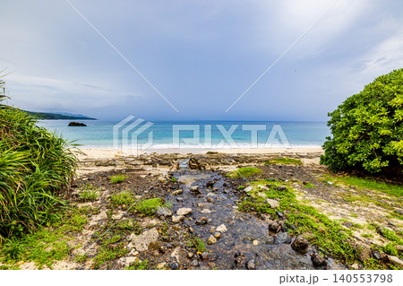 奄美大島 大浜海浜公園の風景 奄美大島 大浜海浜公園の風景 140553798