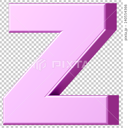 3D材質_字母_Z_紫色 3D材質_字母_Z_紫色 140554366