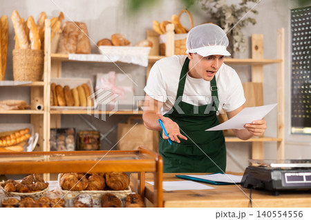 Upset bakery owner shocked by rising utility bills and taxes 140554556