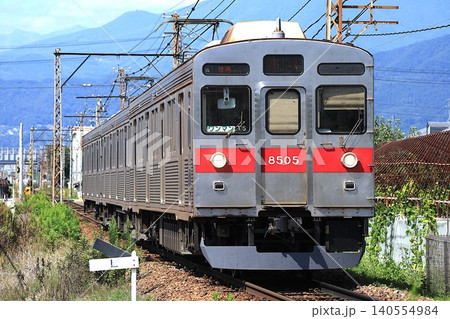 【長野電鉄】8500系(長野線:日野駅) 【長野電鉄】8500系(長野線:日野駅) 140554984