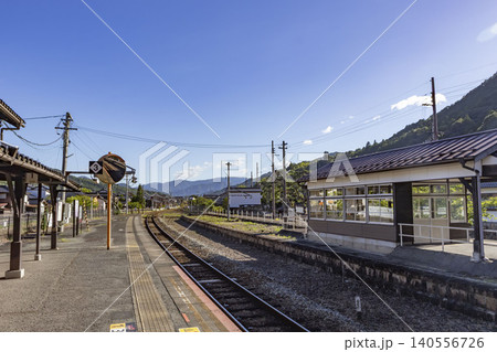 竹田駅の構内の風景 竹田駅の構内の風景 140556726