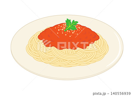 スパゲティミートソースのアイコン スパゲティミートソースのアイコン 140556939