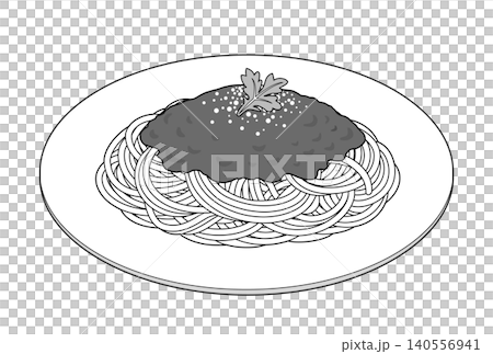 Spaghetti bolognese icon Spaghetti bolognese icon 140556941