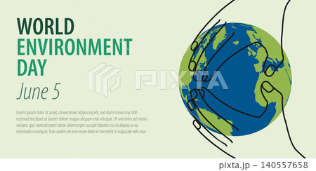 World Environment Day. June 5. Eco Concept. Vector illustration. Vector concepts for graphic and Banner or Poster, web design, business presentation, marketing and print material. World Environment Day. June 5. Eco Concept. Vector illustration. Vector concepts for graphic and Banner or Poster, web design, business presentation, marketing and print material. 140557658