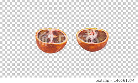 Blood orange, Moro, cross-section, cut flesh, transparent background, macro, fruit material Blood orange, Moro, cross-section, cut flesh, transparent background, macro, fruit material 140561374