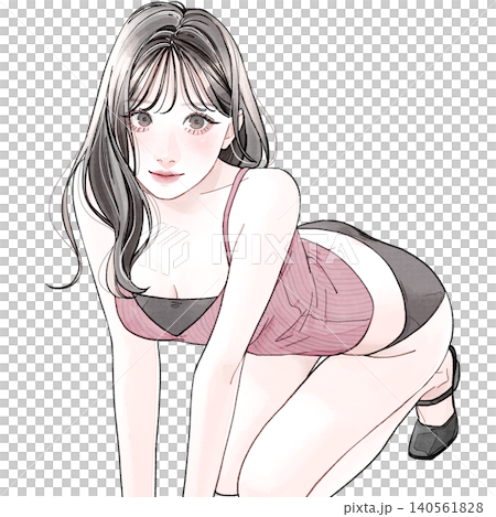四つん這いの女性 四つん這いの女性 140561828