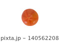 トマトのマクロ撮影 背景透過素材 140562208