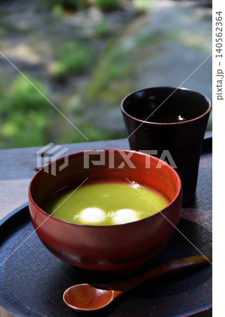 冷製抹茶しるこ 冷製抹茶しるこ 140562364