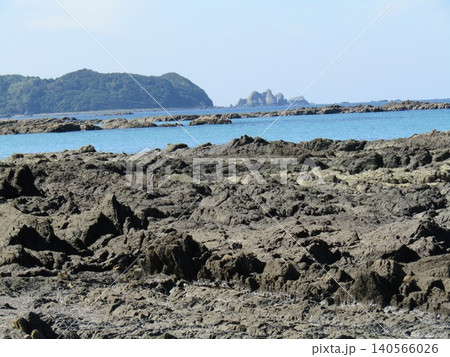 熊本県天草市、NHK大河ドラマ「武蔵」のロケ地、美しい海が広がる茂串海岸 熊本県天草市、NHK大河ドラマ「武蔵」のロケ地、美しい海が広がる茂串海岸 140566026