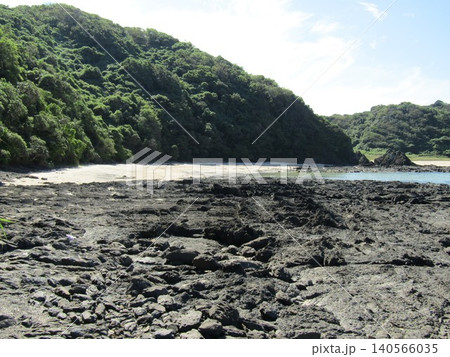 熊本県天草市、NHK大河ドラマ「武蔵」のロケ地、美しい海が広がる茂串海岸 熊本県天草市、NHK大河ドラマ「武蔵」のロケ地、美しい海が広がる茂串海岸 140566035