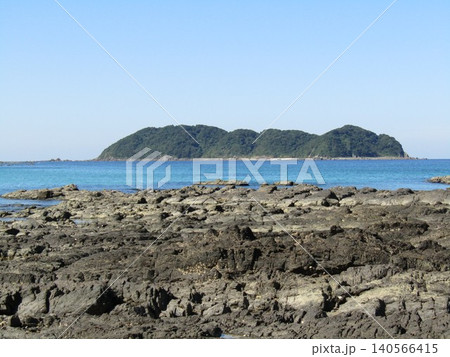 熊本県天草市、NHK大河ドラマ「武蔵」のロケ地、美しい海が広がる茂串海岸 熊本県天草市、NHK大河ドラマ「武蔵」のロケ地、美しい海が広がる茂串海岸 140566415