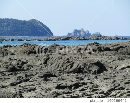 熊本県天草市、NHK大河ドラマ「武蔵」のロケ地、美しい海が広がる茂串海岸 熊本県天草市、NHK大河ドラマ「武蔵」のロケ地、美しい海が広がる茂串海岸 140566441