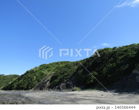 熊本県天草市、NHK大河ドラマ「武蔵」のロケ地、美しい海が広がる茂串海岸 熊本県天草市、NHK大河ドラマ「武蔵」のロケ地、美しい海が広がる茂串海岸 140566444