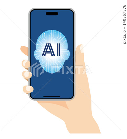 スマートフォンのAI スマートフォンのAI 140567576