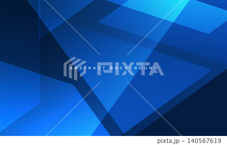 Dark blue modern abstract background with geometric shapes. Dark blue modern abstract background with geometric shapes. 140567619