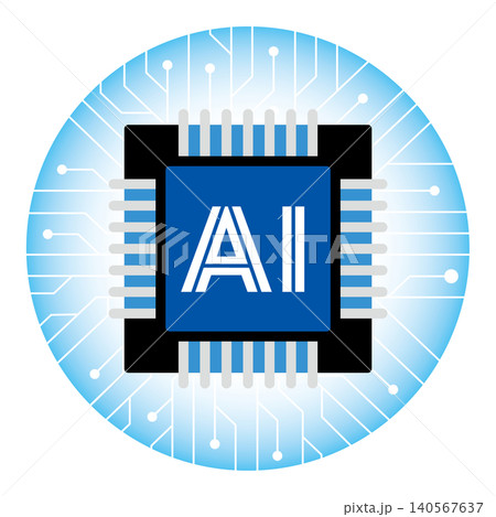 AI、人工知能のイメージイラスト 140567637
