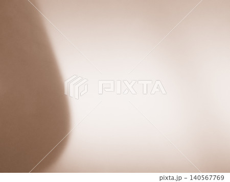 Autumn background abstract nude color warm fall leaves nature overlay frame wall floor mockup product cosmetic beauty presentation, summer platform backdrop pastel template cement gradient. 140567769