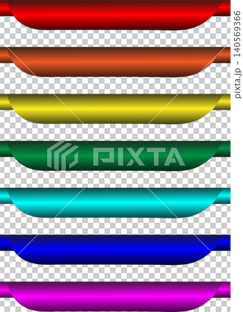 Vector set of colorful metallic banner ribbons web headers with glossy satin effect Vector set of colorful metallic banner ribbons web headers with glossy satin effect 140569366