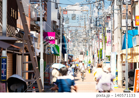 東京三大銀座商店街・懐かしい昭和の香り漂う砂町銀座商店街 東京三大銀座商店街・懐かしい昭和の香り漂う砂町銀座商店街 140571133