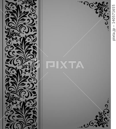 Abstract floral pattern. Vector seamless background. Perfect for invitations or announcements. Abstract floral pattern. Vector seamless background. Perfect for invitations or announcements. 140571655