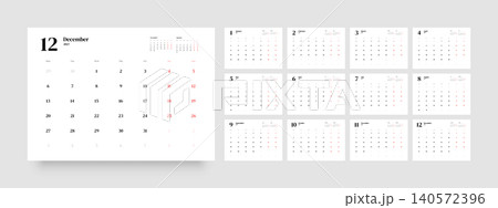 Monthly calendar layout for 2027. Planner diary. Monthly calendar layout for 2027. Planner diary. 140572396