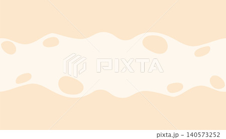Abstract seamless borders, vector background template with wavy shapes and organic blobs. Abstract seamless borders, vector background template with wavy shapes and organic blobs. 140573252