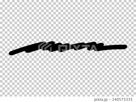 Simple handwritten lines with a marker. 140573335