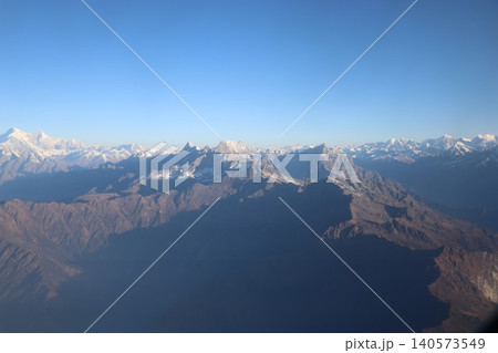 ネパール、ヒマラヤ山脈、ヒマラヤ遊覧飛行、イエティ航空 140573549