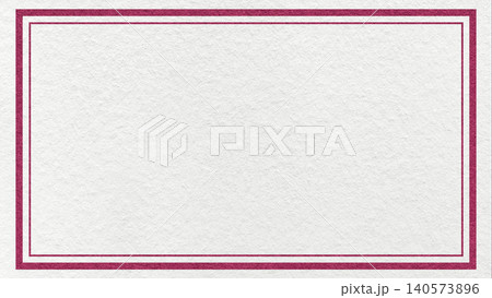 Textured white paper background with dark purple double frame border and copy space for banner, presentation, template Textured white paper background with dark purple double frame border and copy space for banner, presentation, template 140573896