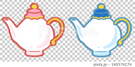 ポットのシンプルイラスト ポットのシンプルイラスト 140574274