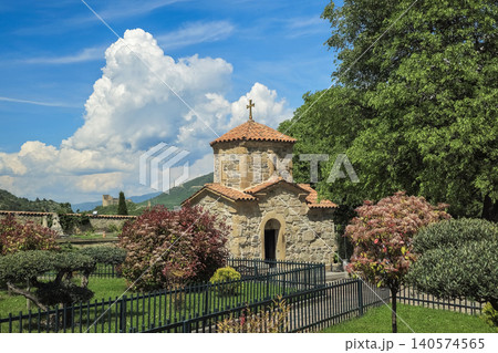 The Samtavro Monastery complex in Mtskheta, Georgia. The Samtavro Monastery complex in Mtskheta, Georgia. 140574565