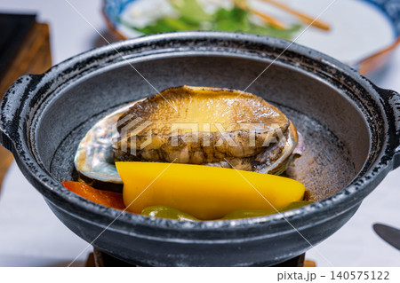 【#食べ物】鮑の焼き物 【#食べ物】鮑の焼き物 140575122