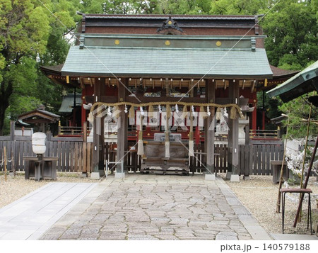 伊賀八幡宮の拝殿！愛知県岡崎市 140579188