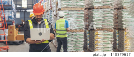 Banner Hispanic men hands using laptop computer Warehouse management logistics counting products quantity in inventory. Banner Engineer Man hands checklist stock control in storage with copy space Banner Hispanic men hands using laptop computer Warehouse management logistics counting products quantity in inventory. Banner Engineer Man hands checklist stock control in storage with copy space 140579617