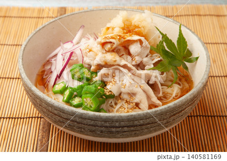冷しゃぶ素麺 冷しゃぶ素麺 140581169